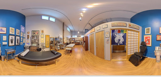 Explore cute ghost tattoo ideas, creative tattoo ideas in Athens, available at Truths & Roses Tattoo