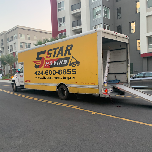 Moving Company «5 Star Moving Company», reviews and photos, 1154 N Western Ave n, Los Angeles, CA 90029, USA