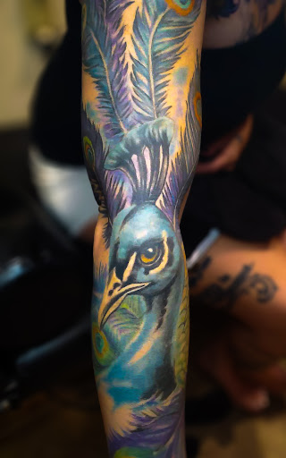 Explore fenrir tattoo ideas, creative tattoo ideas in Navasota, available at Big Mikes Tattoos
