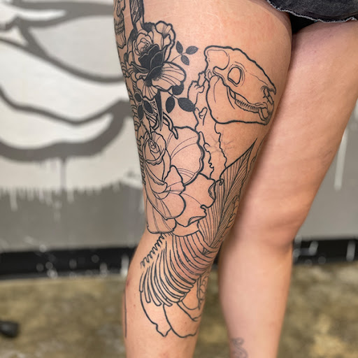 Explore tattoo ideas for deceased mom, creative tattoo ideas in Zumbrota, available at Art by Sinclair Tattoo Artist At Dry Bones Ink