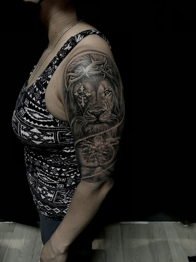 Explore family forearm tattoo ideas, creative tattoo ideas in Seattle, available at Obsidian Heart Ink