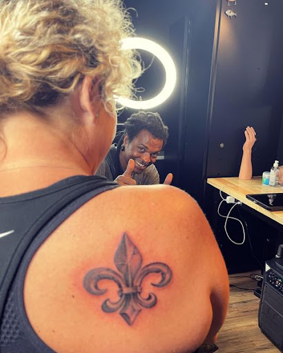 Explore dagger tattoo ideas, creative tattoo ideas in Prairieville, available at Kingdom Ink Quality Body Art