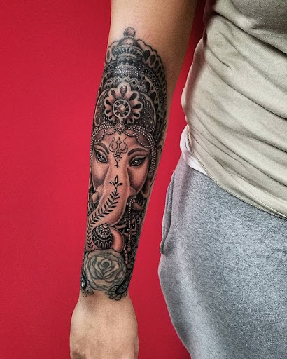 Explore mystic tattoo ideas, creative tattoo ideas in Anchorage, available at SDITATTOO, LLC