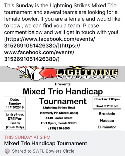 Bowling Alley «Pin Street At Fort Myers», reviews and photos, 4140 Fowler St, Fort Myers, FL 33901, USA