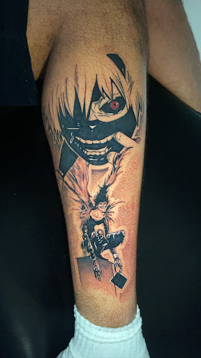 Explore tattoo ideas that symbolize strength, creative tattoo ideas in Haledon, available at Saints Ink