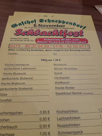 Gasthof Schneppendorf - Rene Schmidt à Zwickau carte