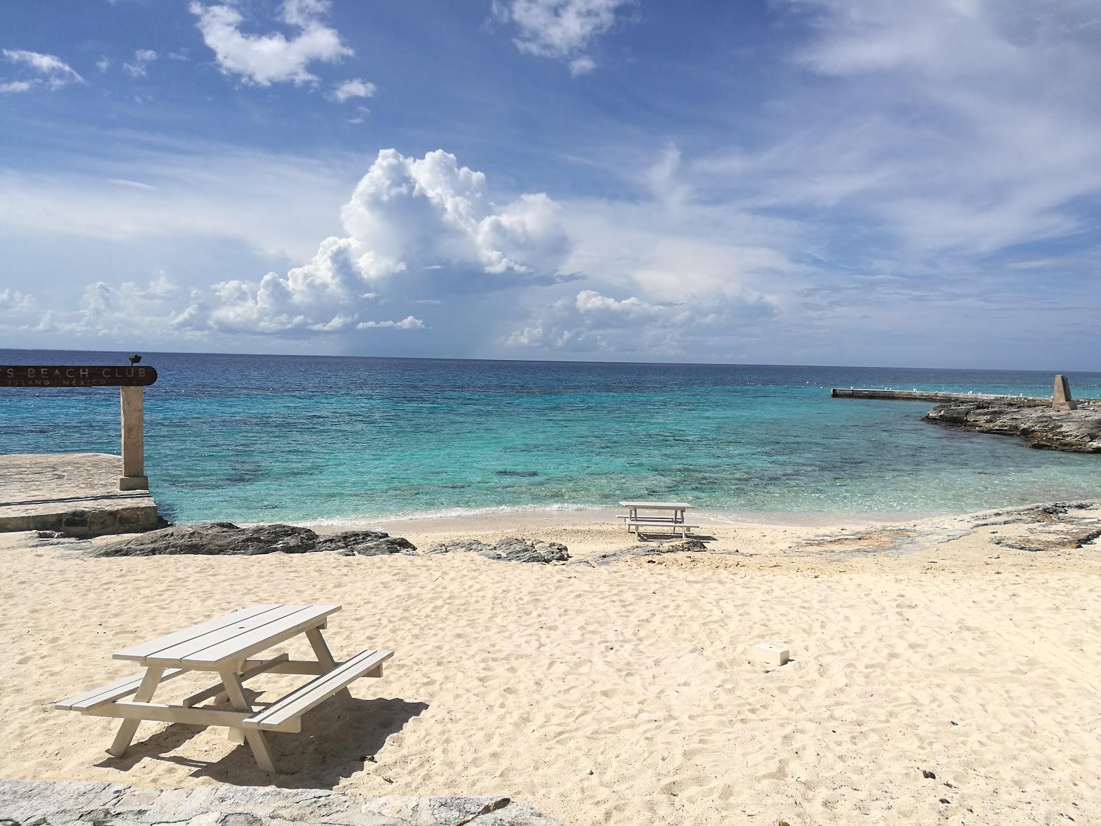 Foto af Playa San Juan Cozumel med lige kyst