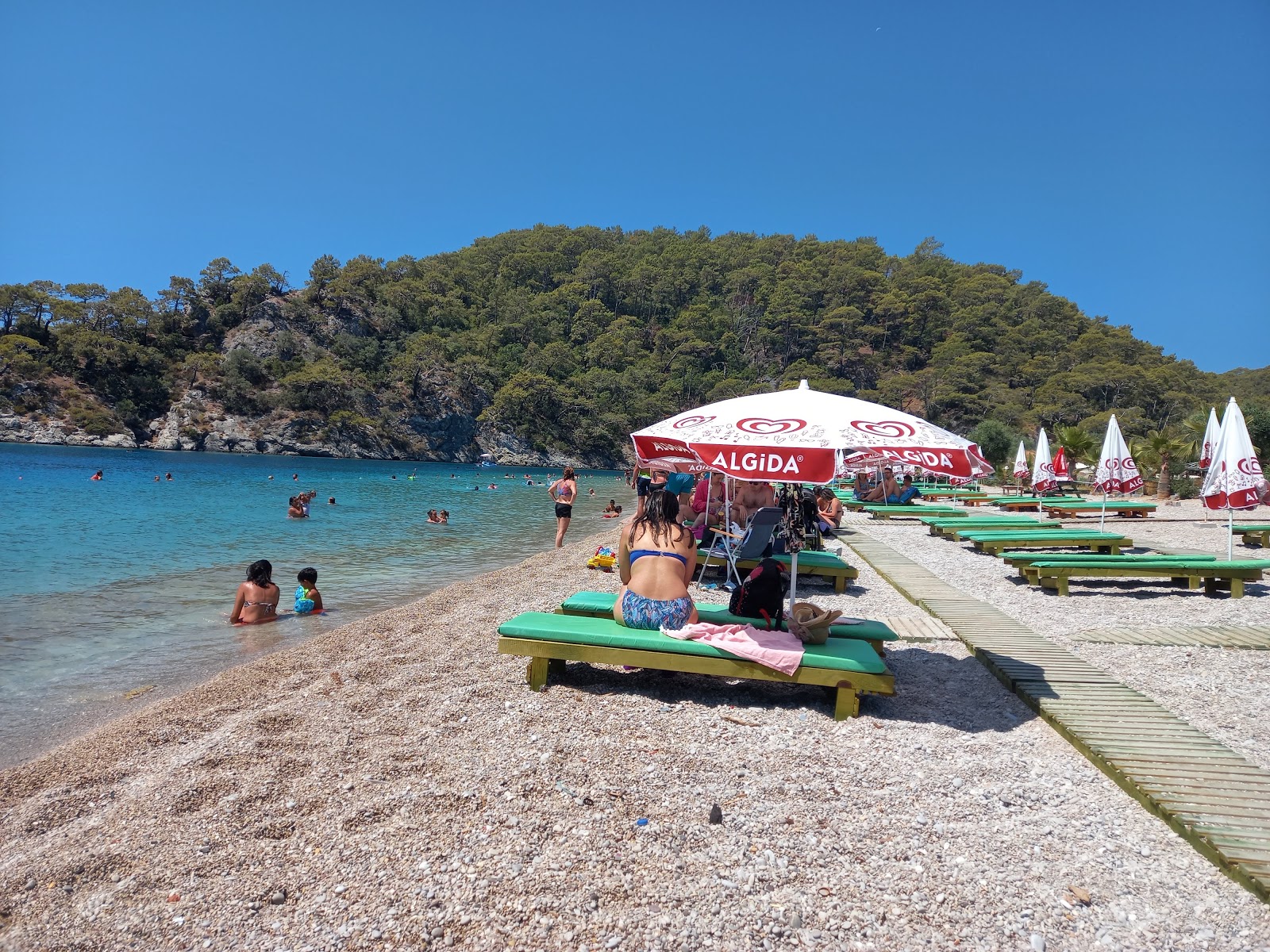 Foto di Spiaggia di Kumburnu e l'insediamento