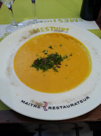 Soupe de potiron du Restaurant français Le Mesturet à Paris - n°8