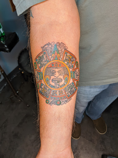 Explore wedding date tattoo ideas, creative tattoo ideas in Omaha, available at Skin Deep Tattoo and Body Piercing