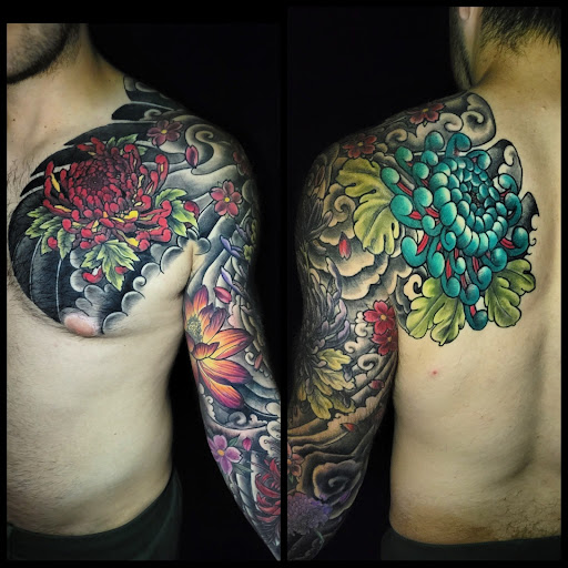 Explore usmc tattoos ideas, creative tattoo ideas in Buford, available at Inked Arts Tattoo Studio