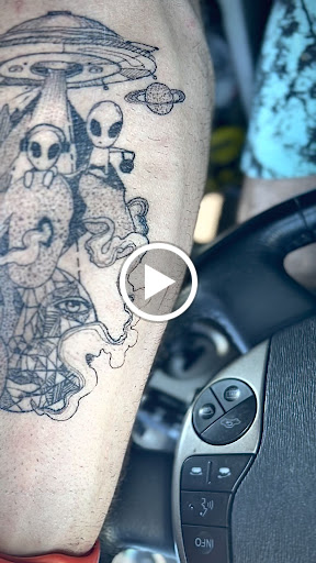 Explore dark humor tattoo ideas, creative tattoo ideas in Spokane, available at Ron LeMay Tattoo