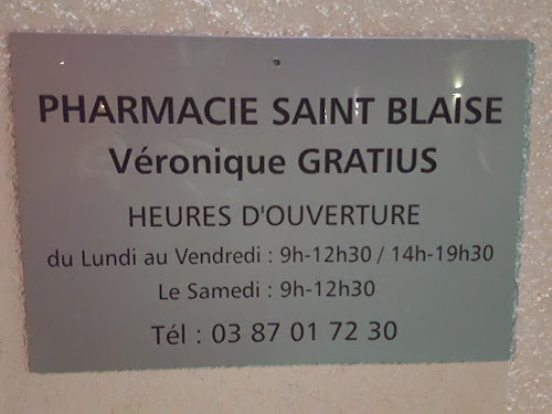 Pharmacie Saint Blaise à Grostenquin