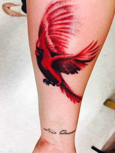Explore duck tattoo ideas, creative tattoo ideas in New Braunfels, available at To The Moon Tattoo Studio