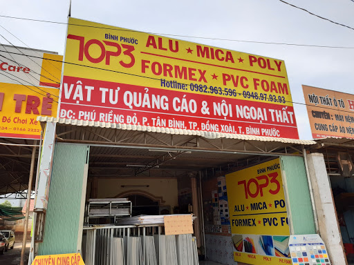 TOP3 BÌNH PHƯỚC _ALU - MICA - POLY