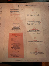 Restaurant de cuisine fusion asiatique Restaurant Mandala à Strasbourg (le menu)