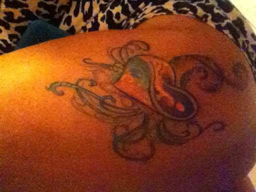 Explore last name tattoo ideas male, creative tattoo ideas in Scarsdale, available at Damm Nice Tattoo & Body Art