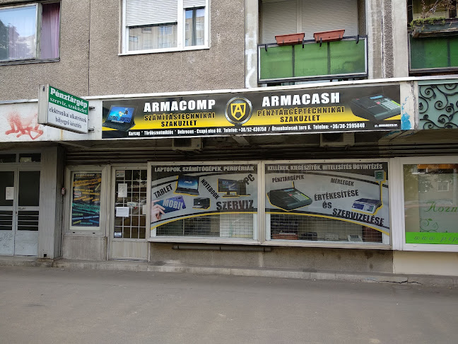 Értékelések erről a helyről: Armacash Pénztárgép- és Mérlegtechnikai Szaküzletek (ARMAMENTA BT.), Debrecen - Elektronikai szaküzlet