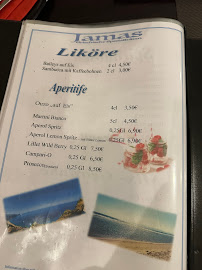 Restaurant Jamas à Lingen menu