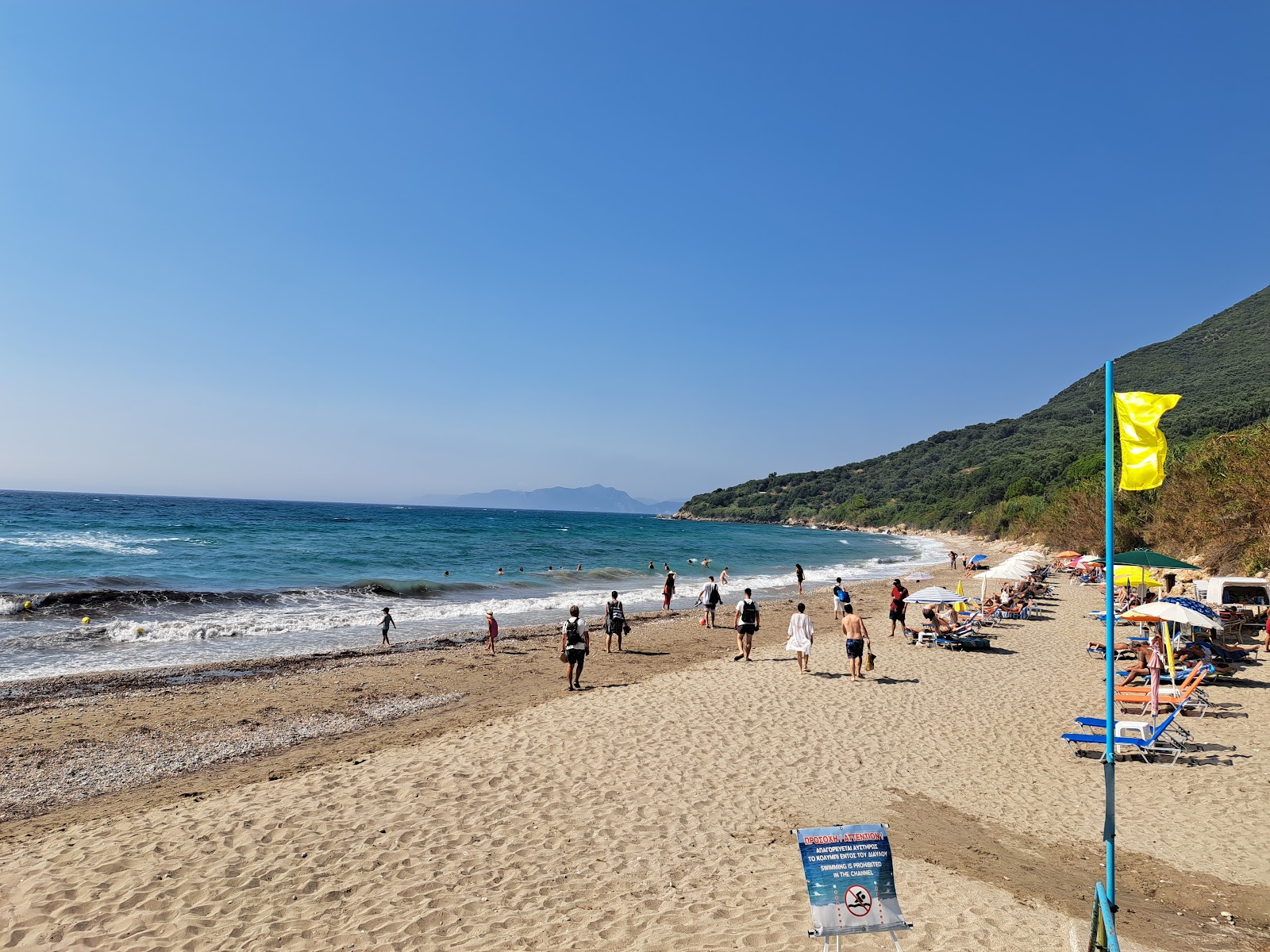Foto von Paralia Paramona mit beiger sand Oberfläche