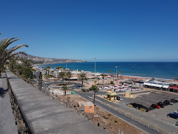 Photo de Plage de Maspalomas avec rivage droit, long