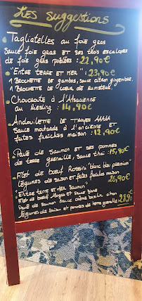 Restaurant La Winery maison Jbs à Ludres (le menu)
