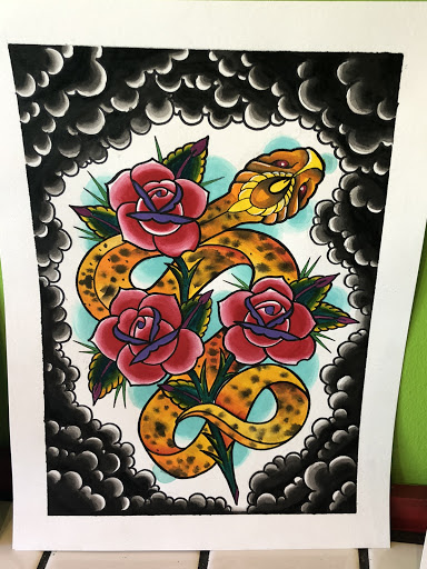 Explore norse mythology tattoo ideas, creative tattoo ideas in Taos, available at Muerte Tattoo Taos