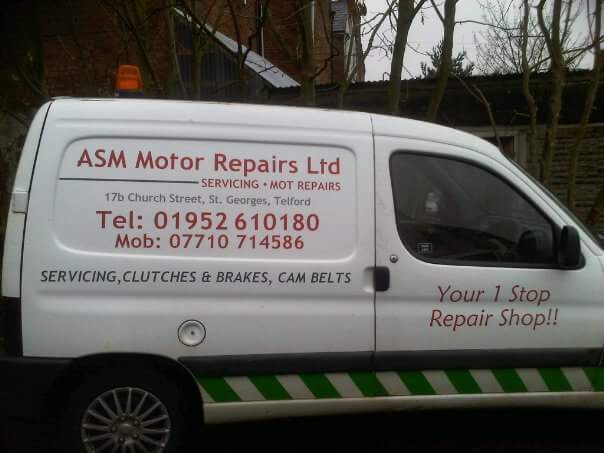 Reviews of A S M Motor Repairs Ltd in Telford - Auto repair shop