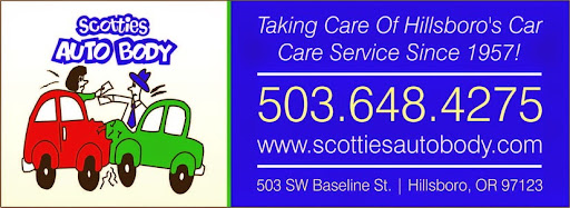 Auto Body Shop «Scotties Auto Body Repair Inc», reviews and photos, 503 SW Baseline St, Hillsboro, OR 97123, USA