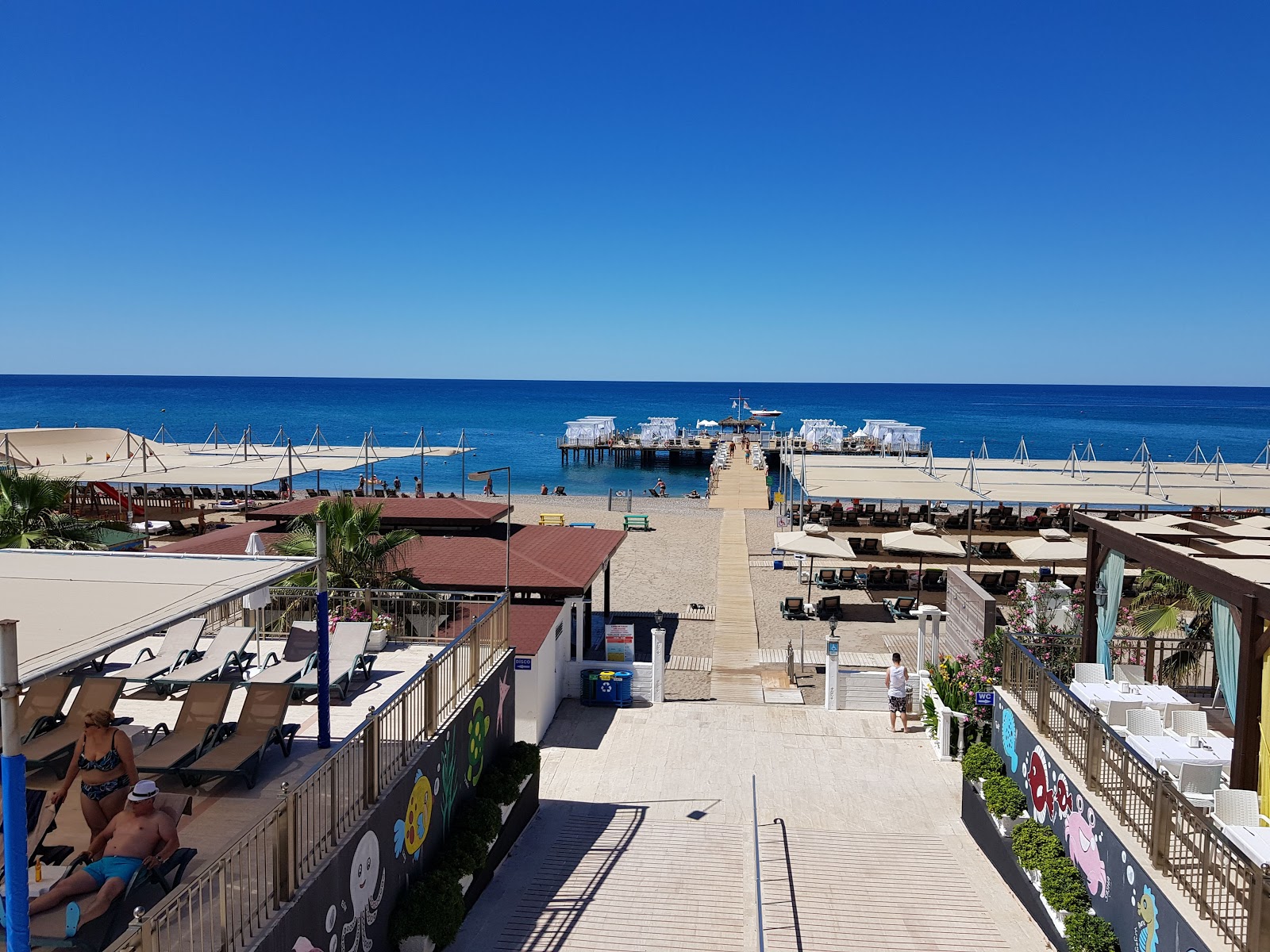 Fotografie cu Kizilagac beach II zona hotelieră