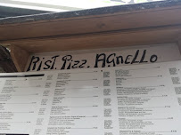 Carte du Ristorante pizzeria Agnello à Campitello di Fassa