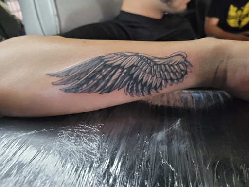 Explore capricorn sign tattoo ideas, creative tattoo ideas in Espanola, available at Daydreamer Tattoo