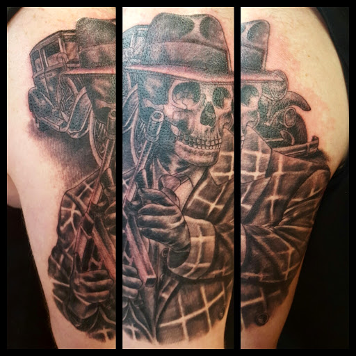Explore eagle tattoo ideas, creative tattoo ideas in Wheeling, available at SPFX Tattoo