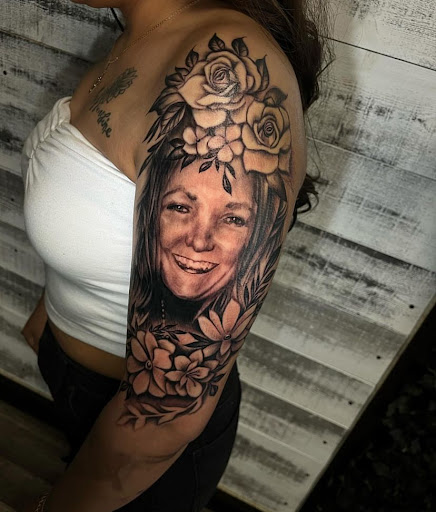 Explore babygirl tattoo ideas, creative tattoo ideas in Modesto, available at Dying Art Tattoo