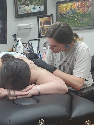 Explore meditation tattoo ideas, creative tattoo ideas in Pelham, available at Skin Worx Inc