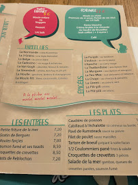 Restaurant La Moule Rit à Dunkerque (la carte)