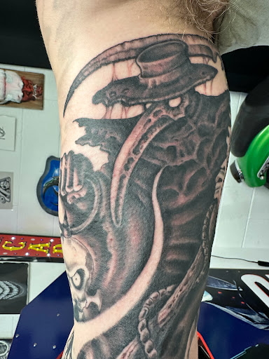 Explore butterfly semicolon tattoo ideas, creative tattoo ideas in Orland, available at K1LL3R ARTW0RK