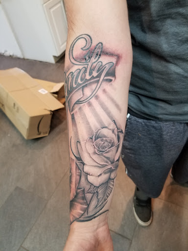 Explore side tattoo ideas, creative tattoo ideas in Burlington, available at Mr Tattoos & Piercing