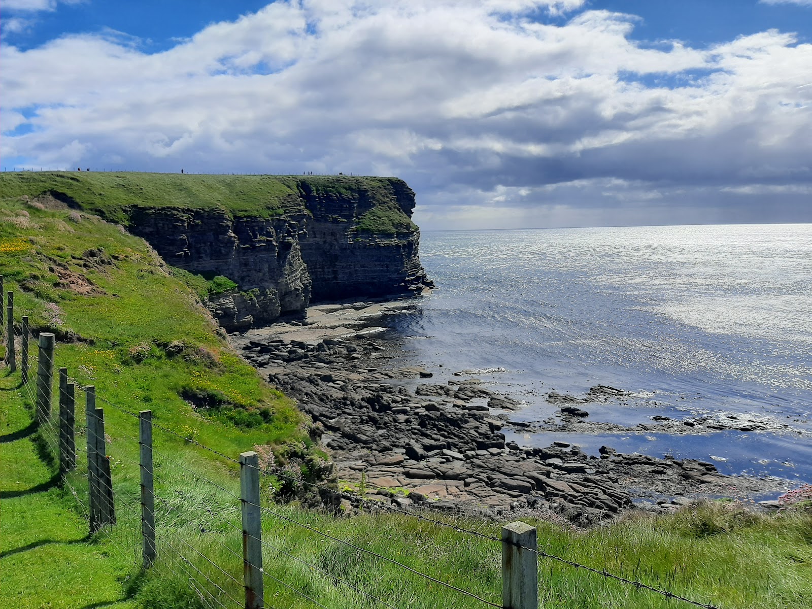 Duncansby Head Beach'in fotoğrafı vahşi alan