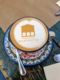 Cappuccino du Restaurant servant le petit-déjeuner Marinette à Nice - n°1