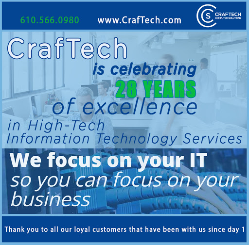 Computer Support and Services «CrafTech Computer Solutions», reviews and photos, 4748 Pennell Rd, Aston, PA 19014, USA