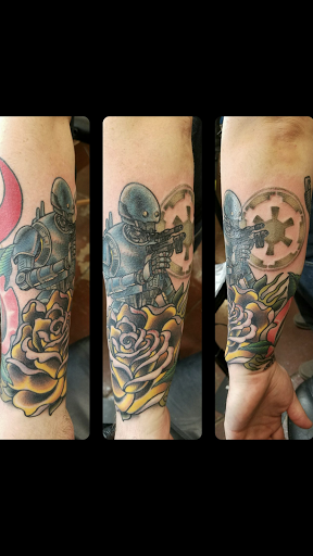 Explore men's neck tattoo ideas, creative tattoo ideas in Saint Augustine, available at Ms. Deborahs Fountain of Youth Tattoo & Body Piercing
