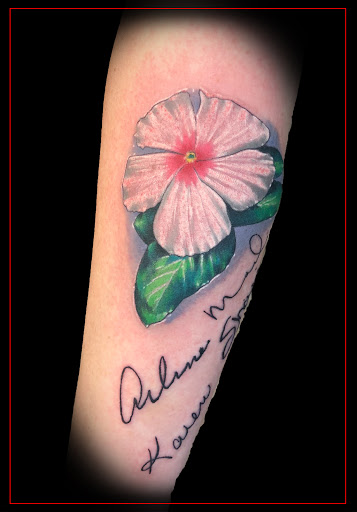 Explore business card size tattoo ideas, creative tattoo ideas in Omaha, available at Eternal Tattoo & Body Piercing - Omaha