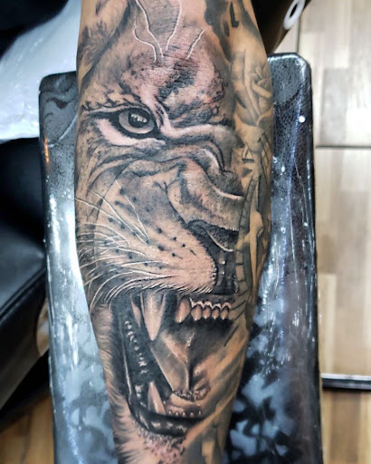 Explore panda bear tattoo ideas, creative tattoo ideas in Aurora, available at Chi-Town Effects Tattoo Inc.