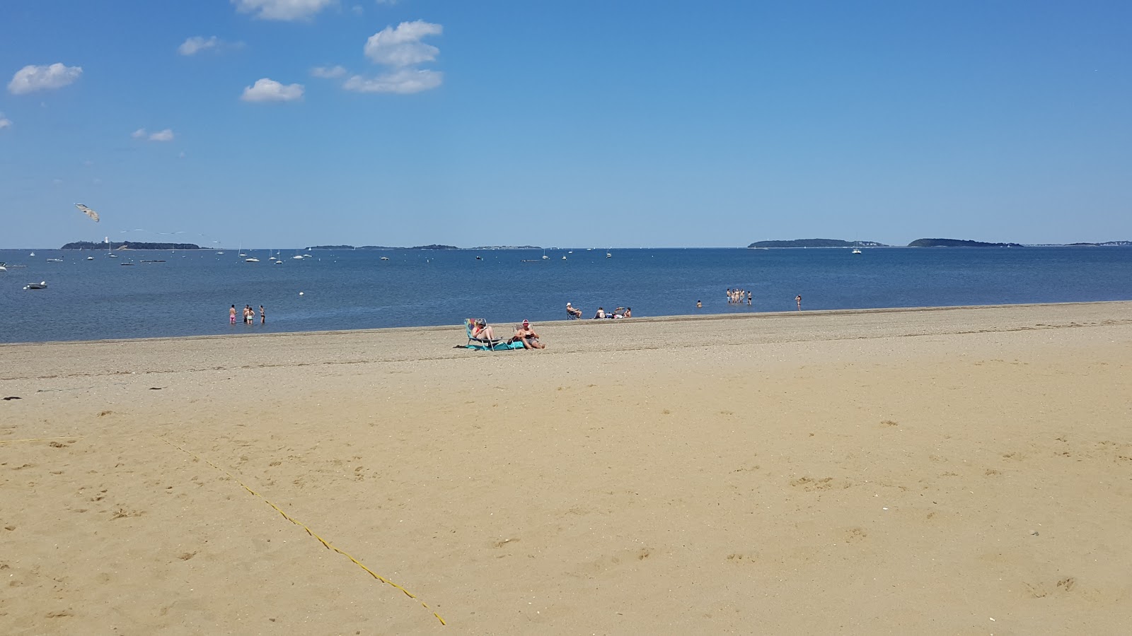 Wollaston beach'in fotoğrafı düz ve uzun ile birlikte