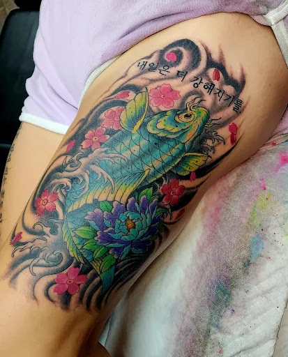 Explore cyborg tattoo ideas, creative tattoo ideas in Billings, available at Sovereign Tattoo