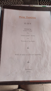 Restaurant italien Le Rimini à Vinay (la carte)