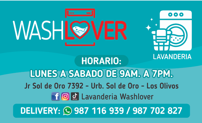 Lavanderia Wash Lover - Lavandería