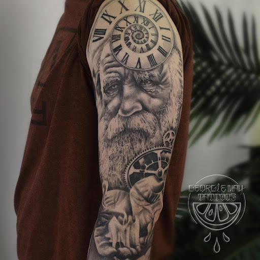 Explore tattoo ideas for womens back, creative tattoo ideas in Johnstown, available at Lemon Bomb Tattoo Co.