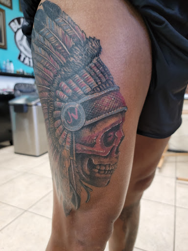 Explore cancer awareness tattoo ideas, creative tattoo ideas in Fort Walton Beach, available at Black Eye Tattoo